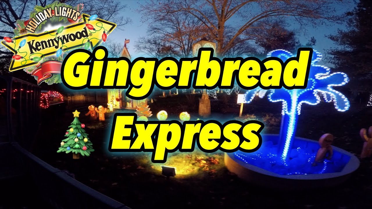 Gingerbread Express (Train) - Kennywood Holiday Lights 2016