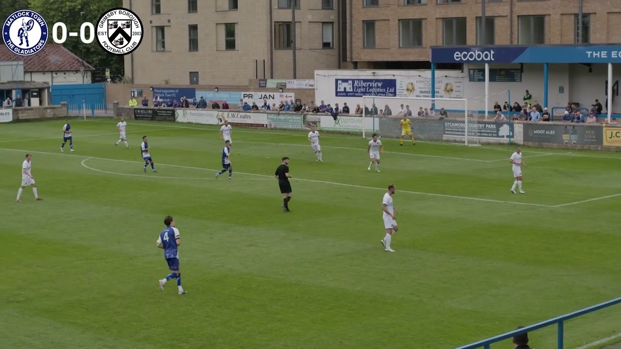 MATCH HIGHLIGHTS | Matlock Town Vs Grimsby Borough - Isuzu FA Trophy 1QR - 6.9.25