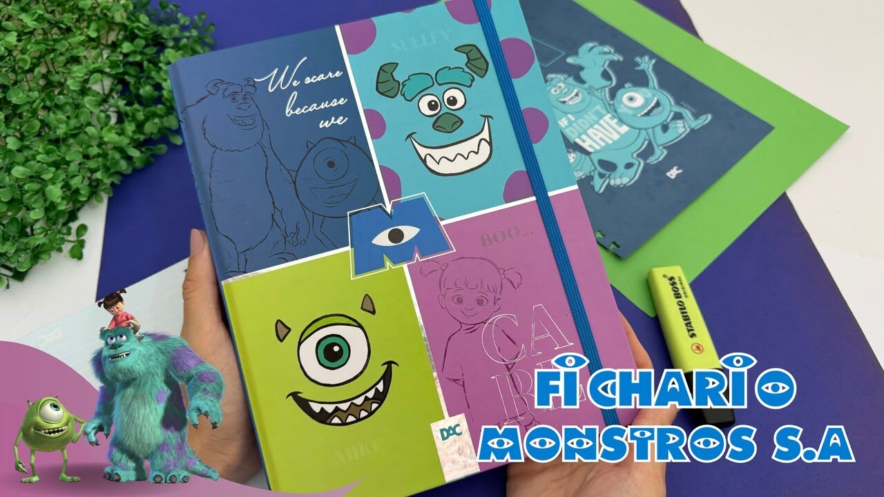 FICH&Aacute;RIO MONSTROS S.A. MIKE E SULLI DAC, VEM CONFERIR TODOS OS DETALHES DESSA FOFURA!
