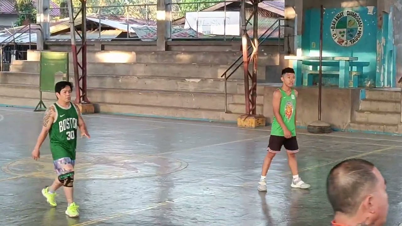 Davao Tagum City Basketball in Caumbugan  Gym  Game 1