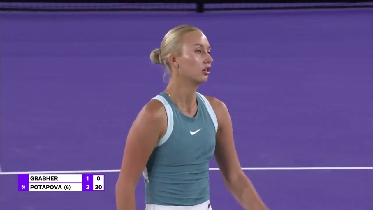 WTA Linz | Match Highlights | 28.01.2025 | J. Grabher vs. A. Potapova