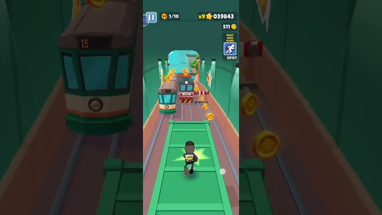 Update! Subway surf aku main sampai stres wwkwkkw