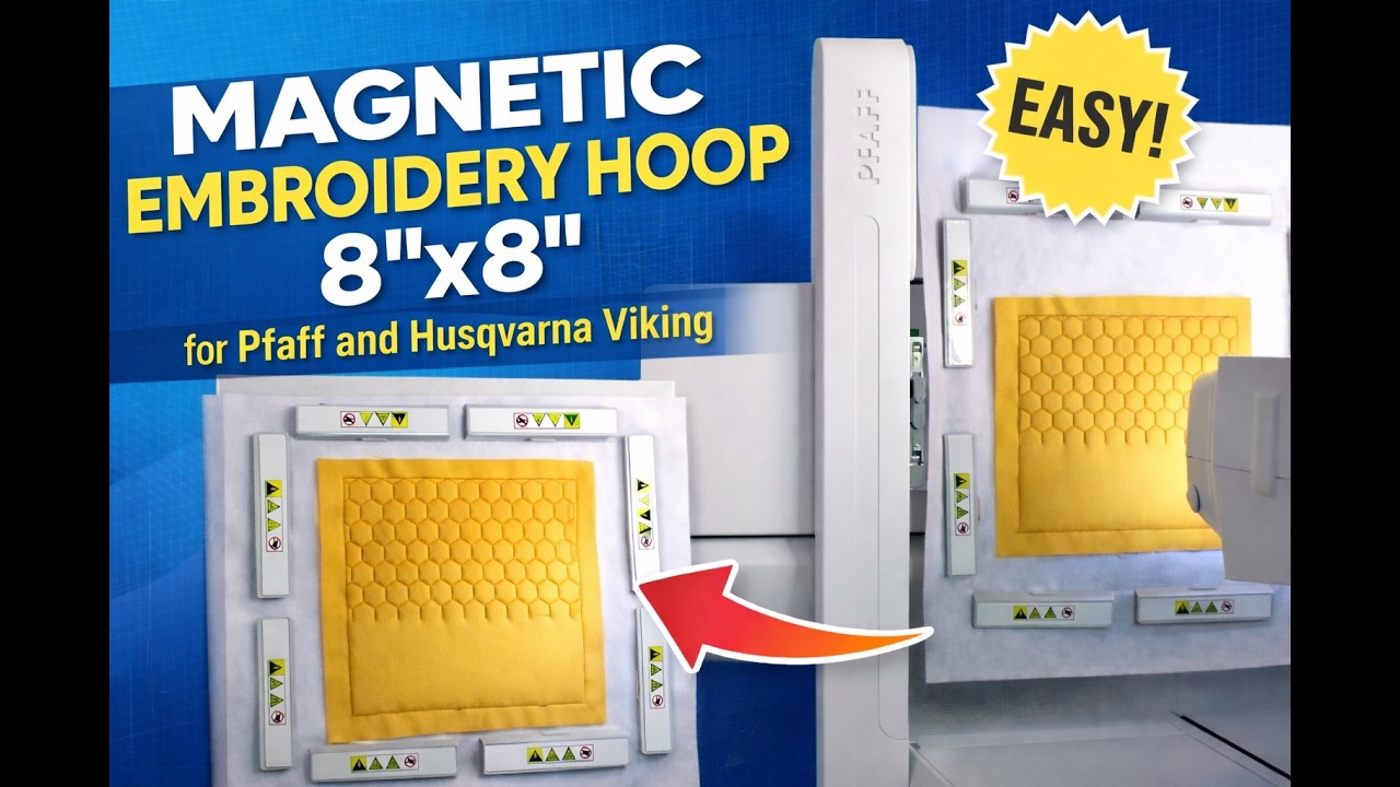 SEWTECH Magnetic Embroidery Hoop 8