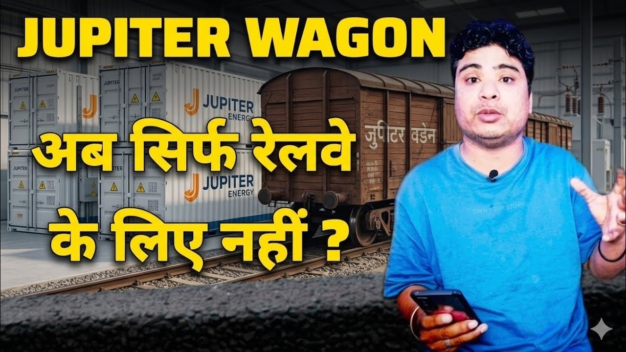 Jupiter Wagons Battery Energy Storage System Update | JWL Share News Today