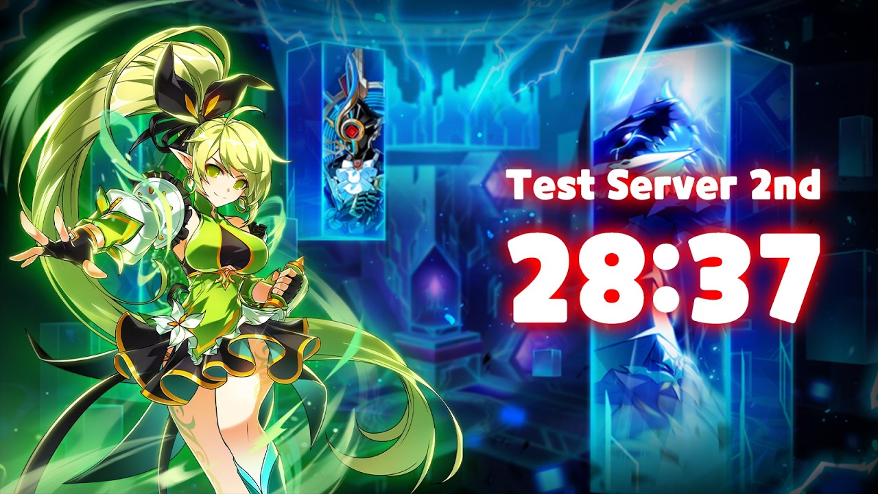 [엘소드/Elsword KR] 아네모스 하이엔트로피 테스트 서버 2주차 28:37 / Anemos Highentropy Test Server 2nd weeks 28:37