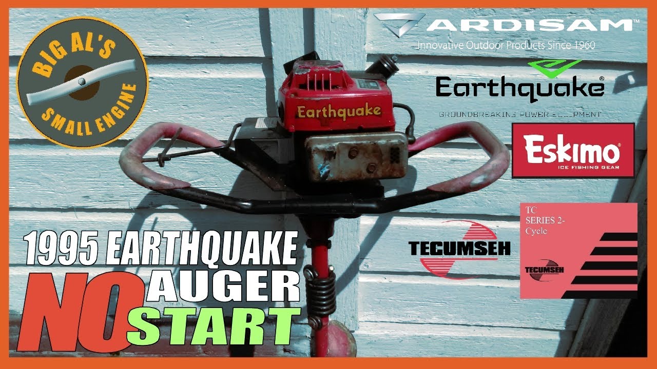1995 Artisan Earthquake Auger Won't Start