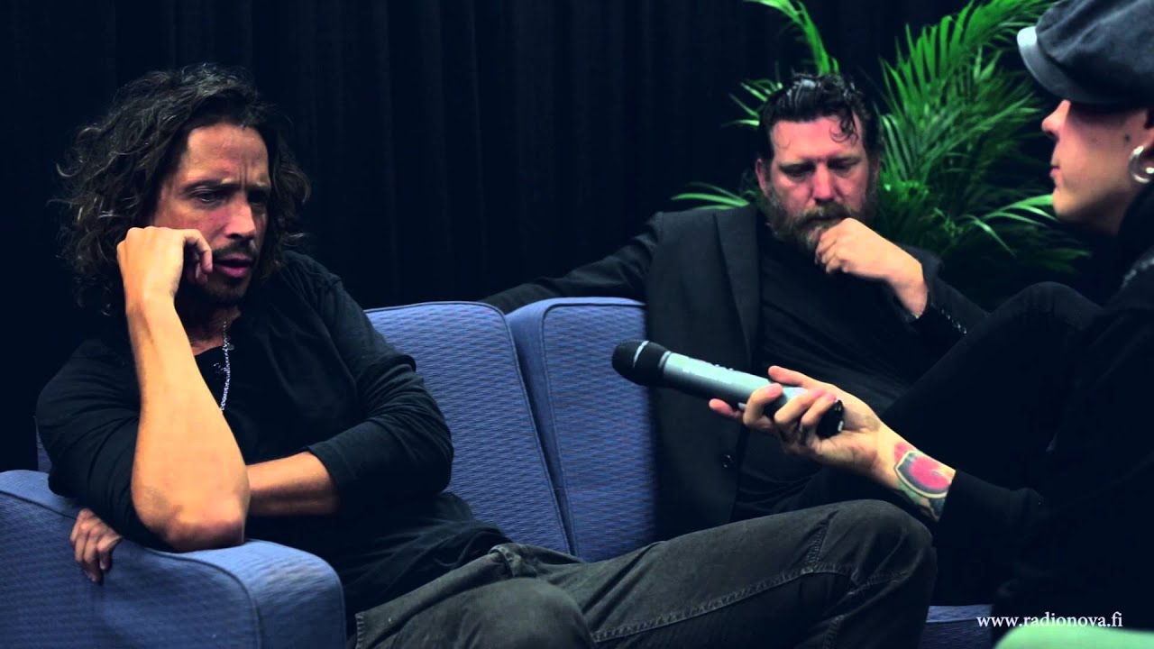 Soundgarden interview with Radio Nova Finland - part1 HD