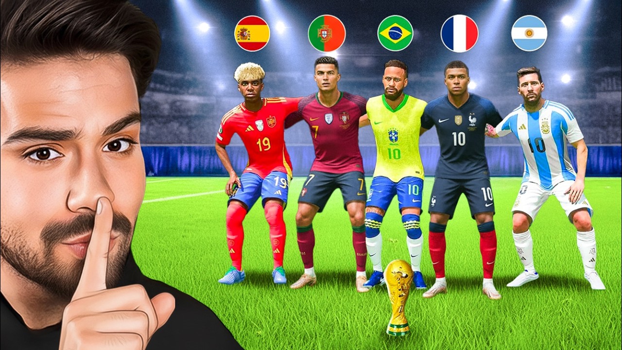 Eu Roubei um Jogador de Cada Pa&iacute;s