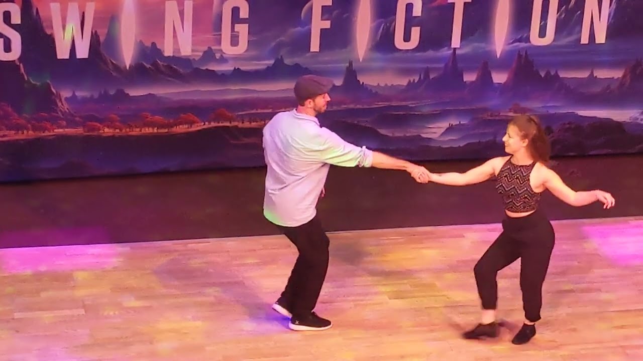 Attila Kobori & Stella Maria Schletterer - West Coast Swing dance - ProShow - Swing Fiction 2024
