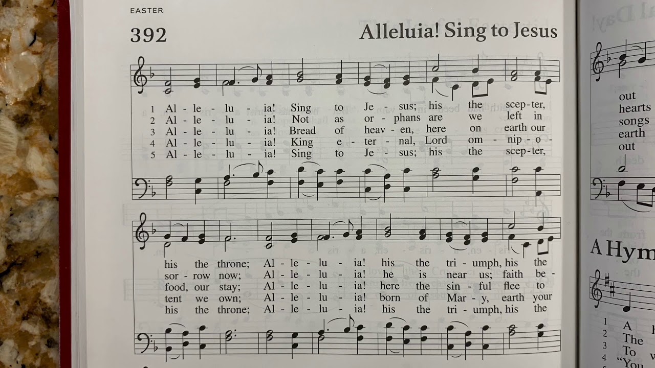 Alleluia! Sing to Jesus (ELW 392)