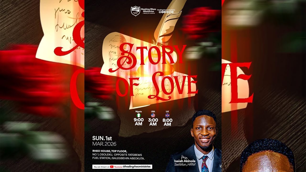 HRM  SUNDAY JOINT FELLOWSHIP || STORY OF LOVE 1B || 1ST MAR 2026