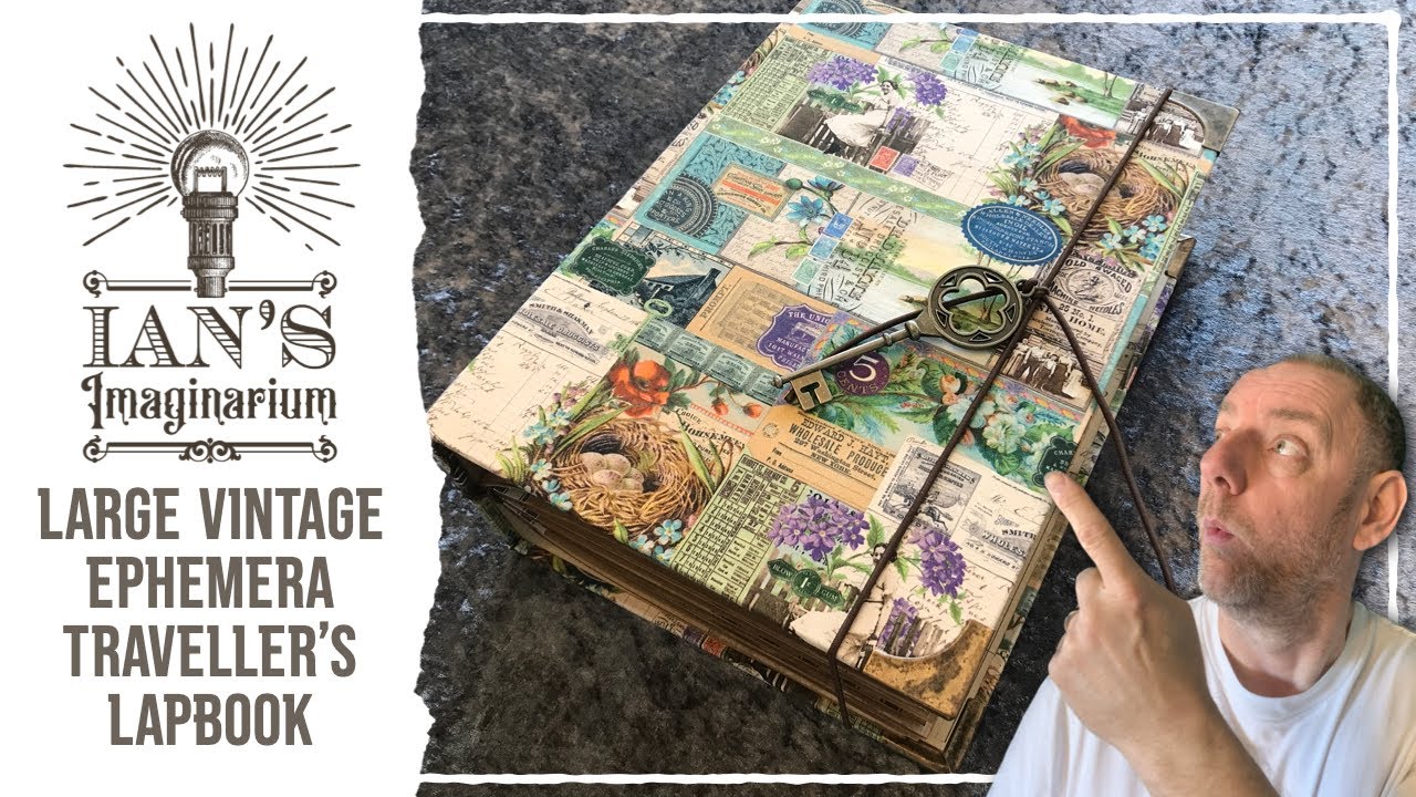Ian's Large Vintage Ephemera Traveller's Lapbook