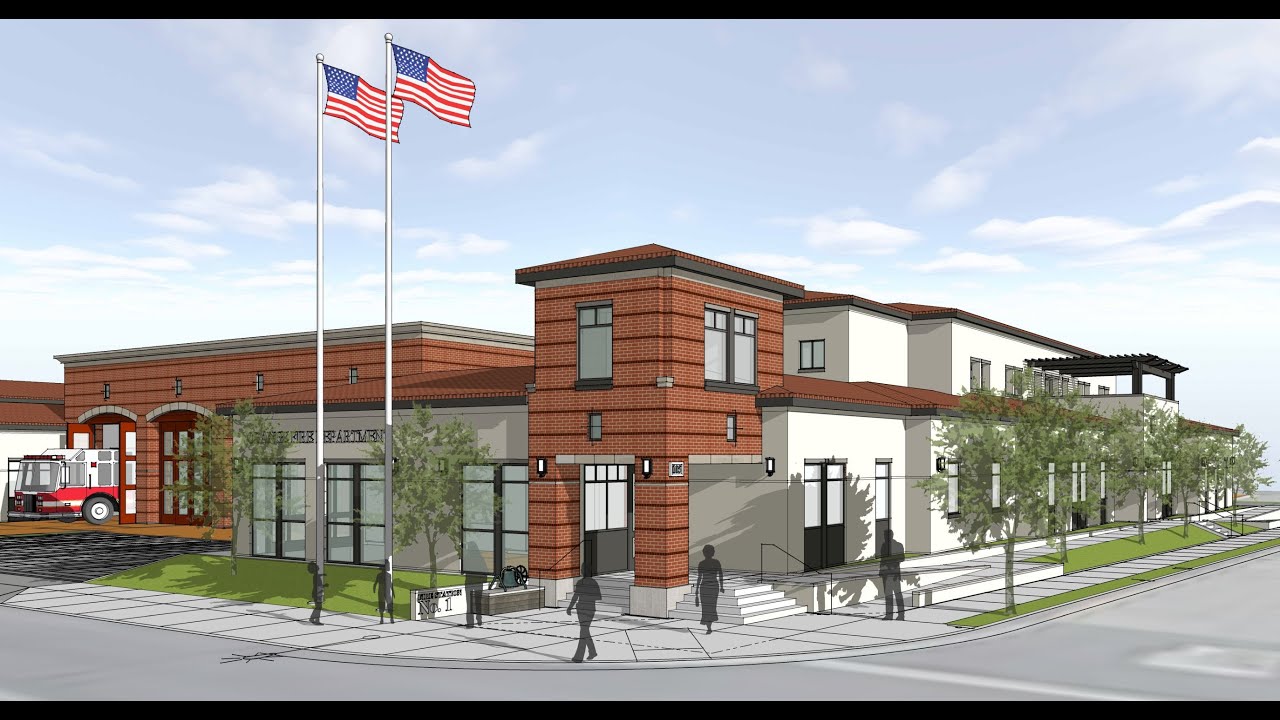 Groundbreaking for the new Orange City Fire Dept. Station 1 and Fire Headquarters