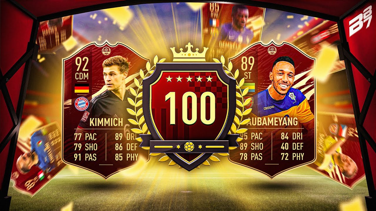 FUT BIRTHDAY PACKED! TOP 100 FUT CHAMPIONS REWARDS! | FIFA 21 ULTIMATE TEAM