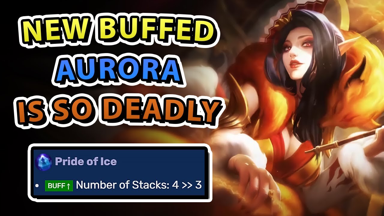 Аврора сейчас довольно смертельный маг | Mobile Legends