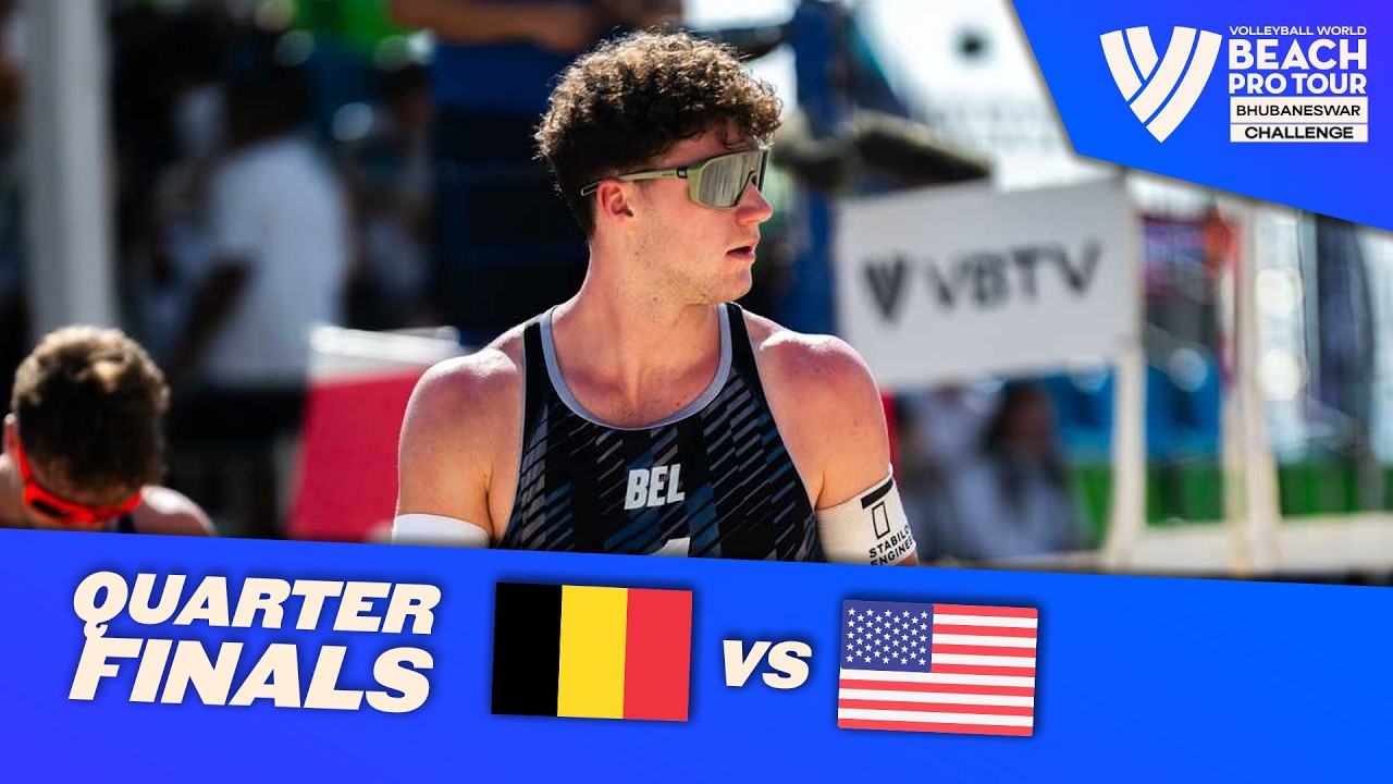 Vercauteren/Van Langendonck vs. Cory/Bradford - Quarter Final HL | Bhubaneswar 2026 #BeachProTour