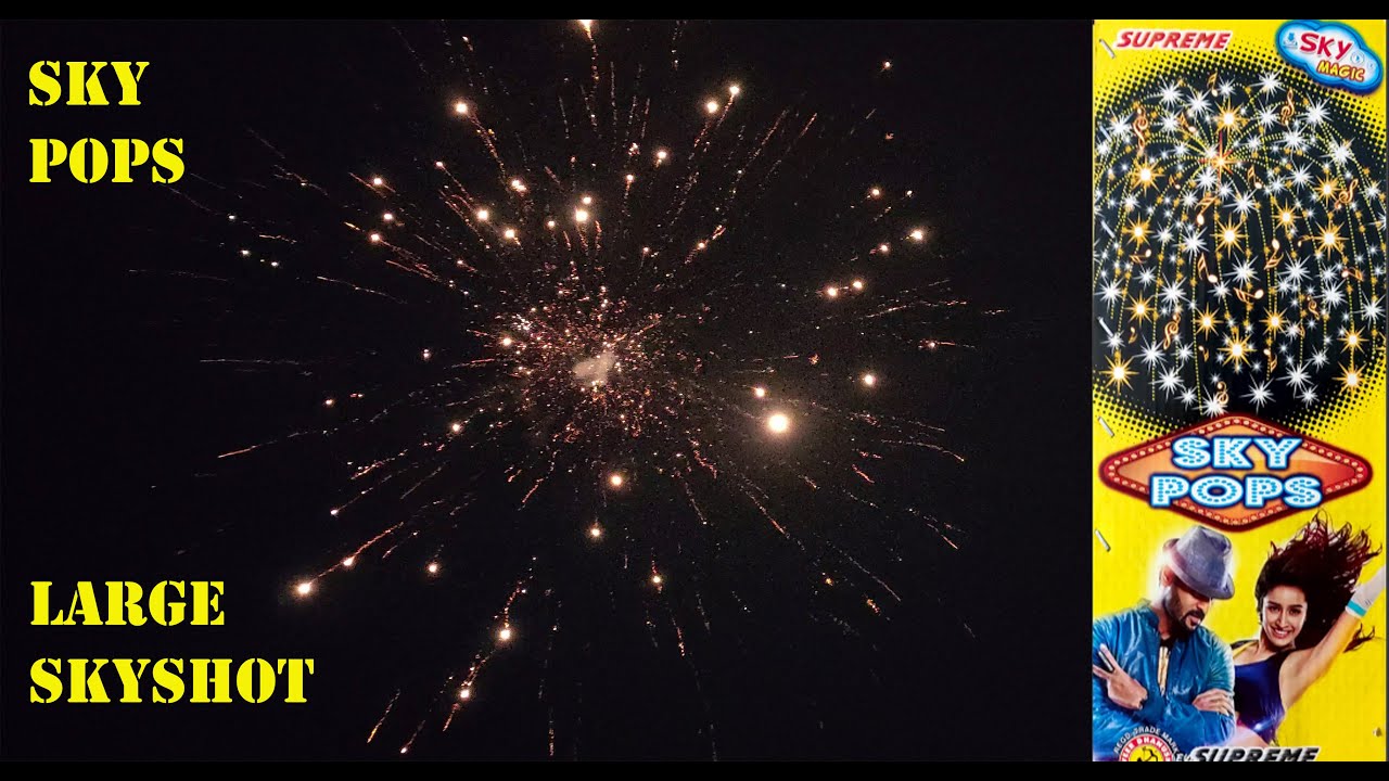 Sky Pops From Supreme Fireworks|Large Skyshot from Supreme Fireworks|Big Skyshot|Diwali Stash 2020