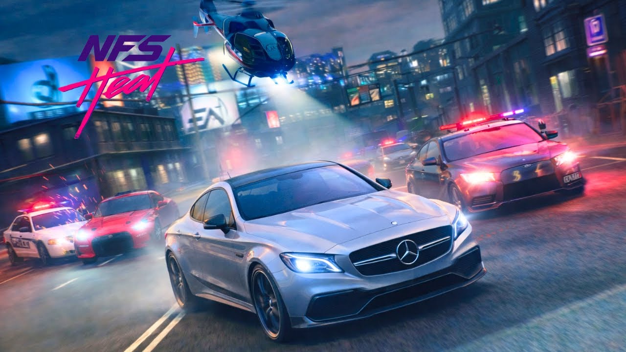 Mercedes AMG C63 vs High Heat Police Chase That Wouldn't End | NFS Heat