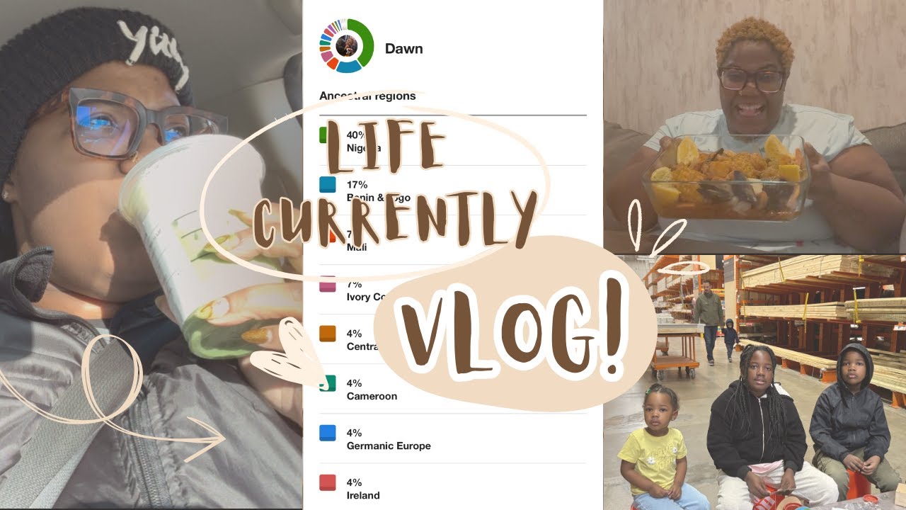 I Took a DNA Test! Matcha Girl Era? Home Depot with the Kids & Aldi Viral Seafood Boil