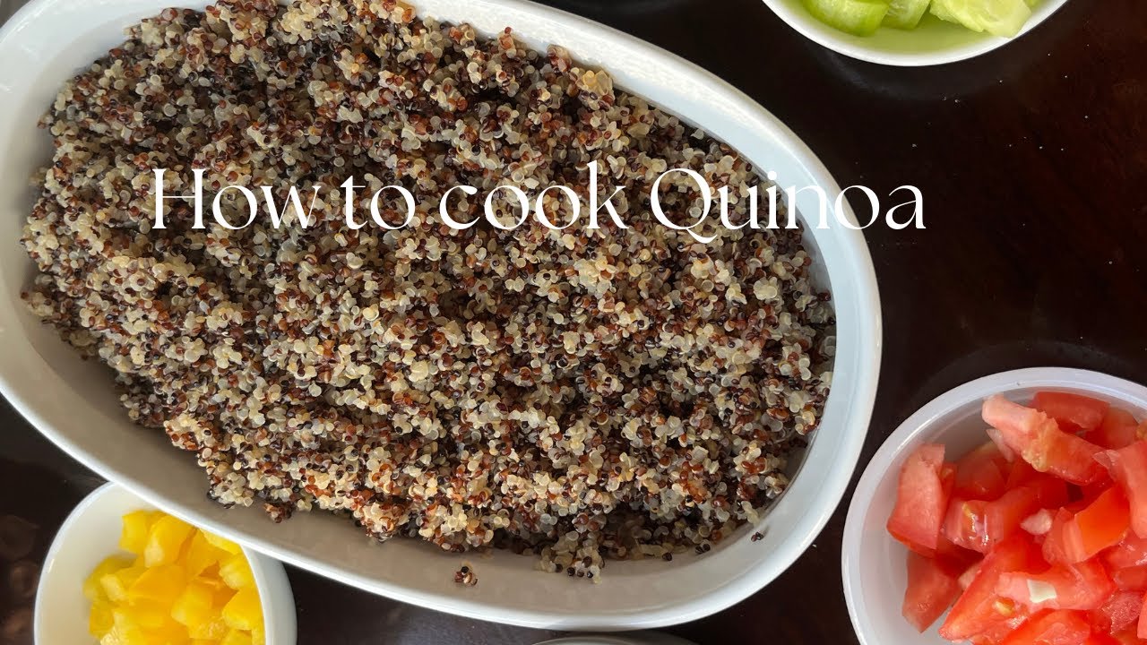 How to cook Quinoa| Cook fluffy quinoa on stovetop