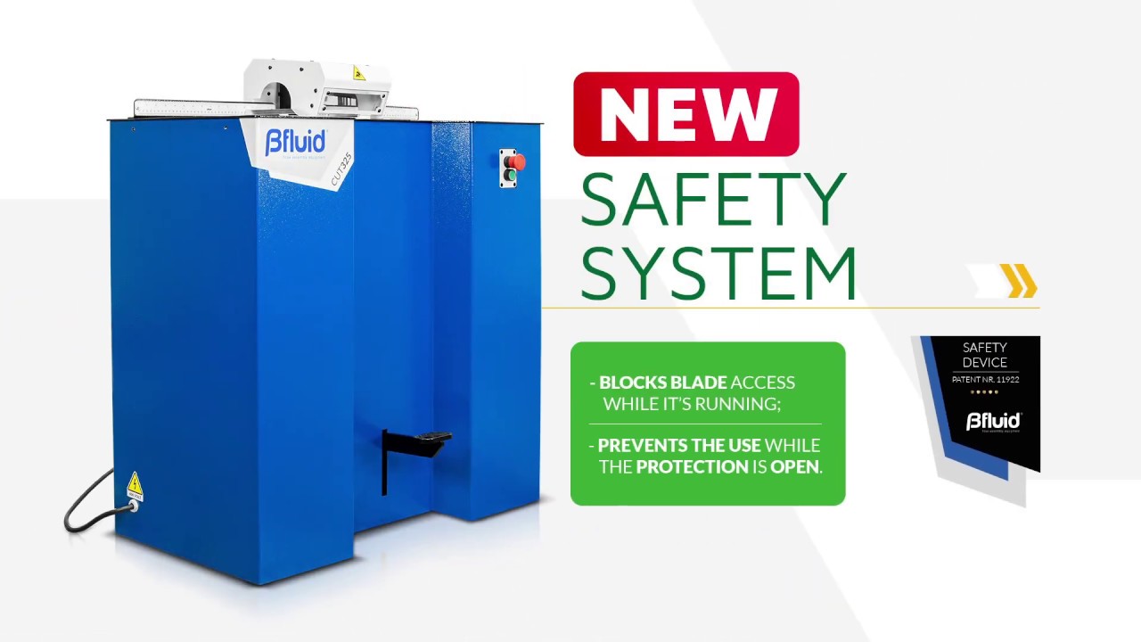 New guard system on Hose cutting saw