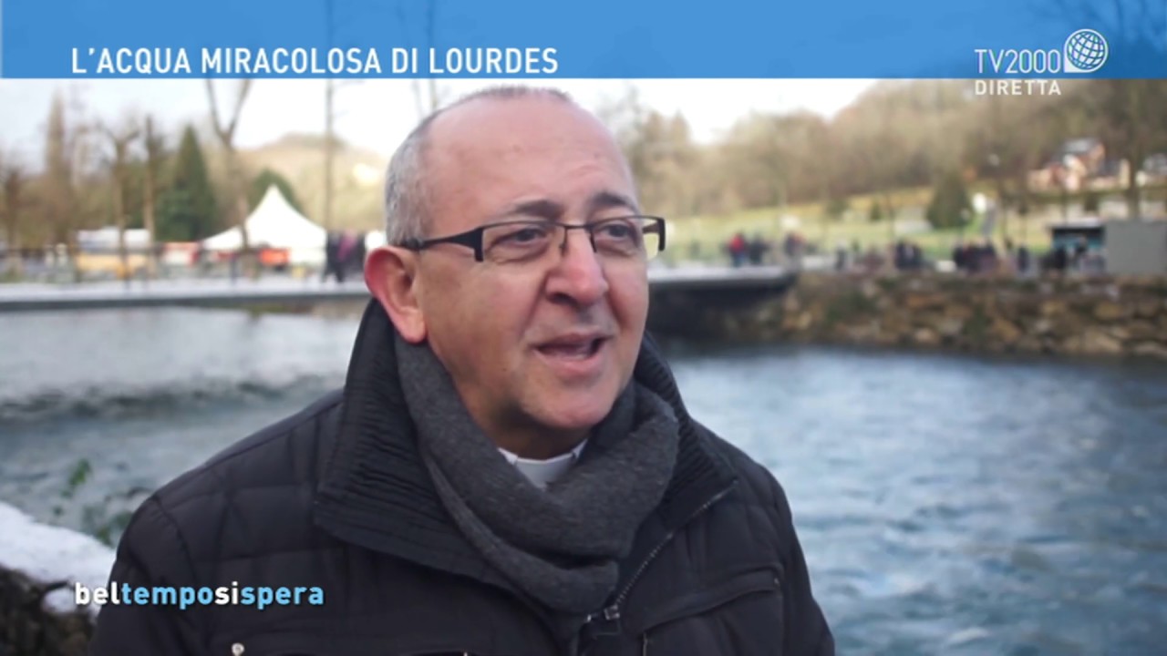 L'acqua miracolosa di Lourdes