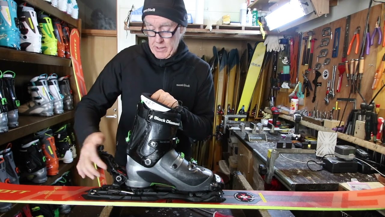 Marker F12 Touring Binding Set Up