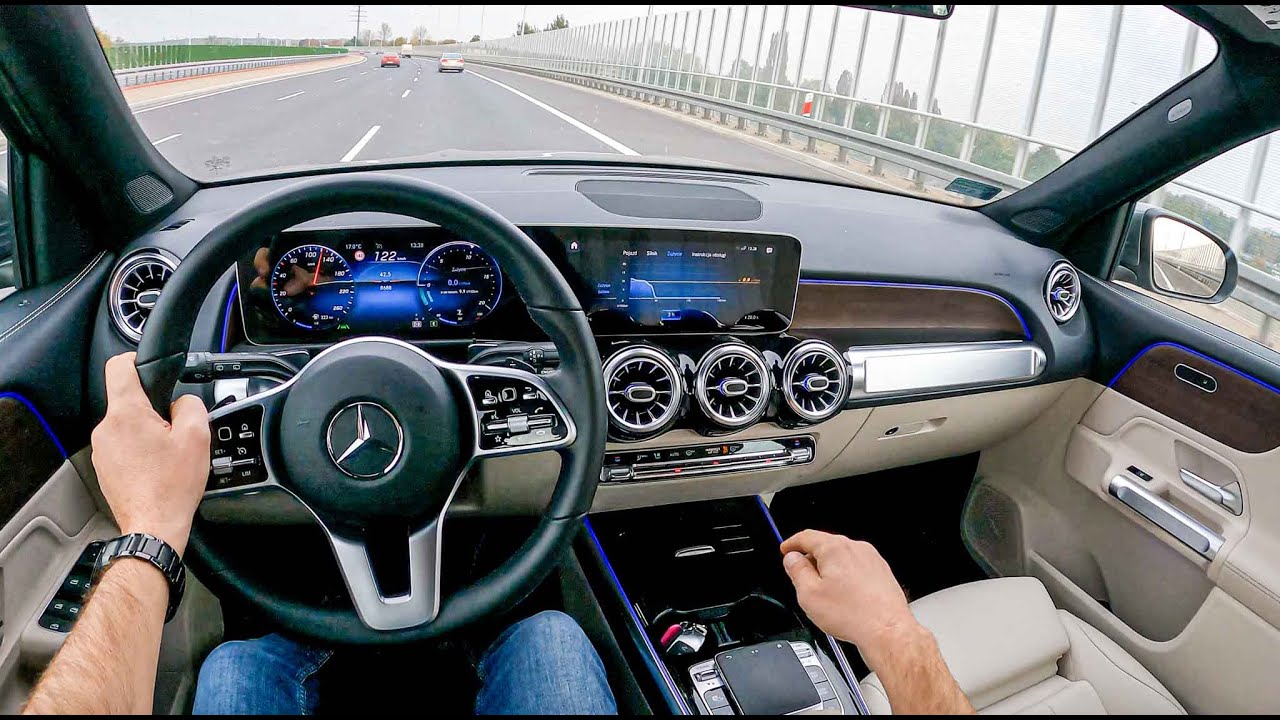 New Mercedes GLB (2.0 250 224 HP) | POV Test Drive #633 Joe Black