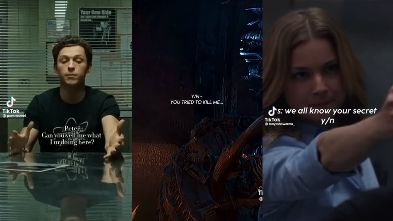y/n marvel tiktoks that will make you go on a emotional roller coaster