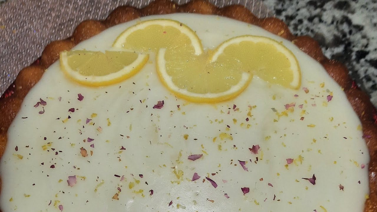كيكة بكريم الحامض لذيذة وسهلة التحضير