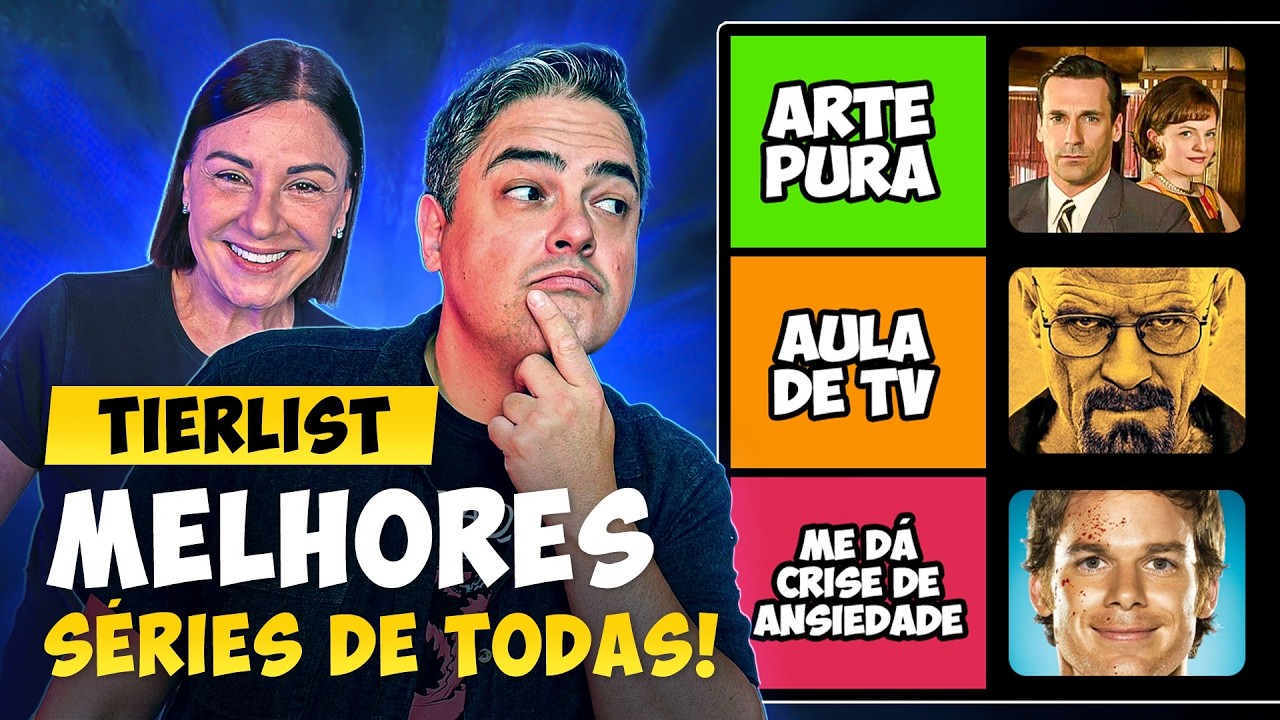 12 MELHORES S&Eacute;RIES DA NOSSA VIDA COM ISABELA BOSCOV - TIERLIST