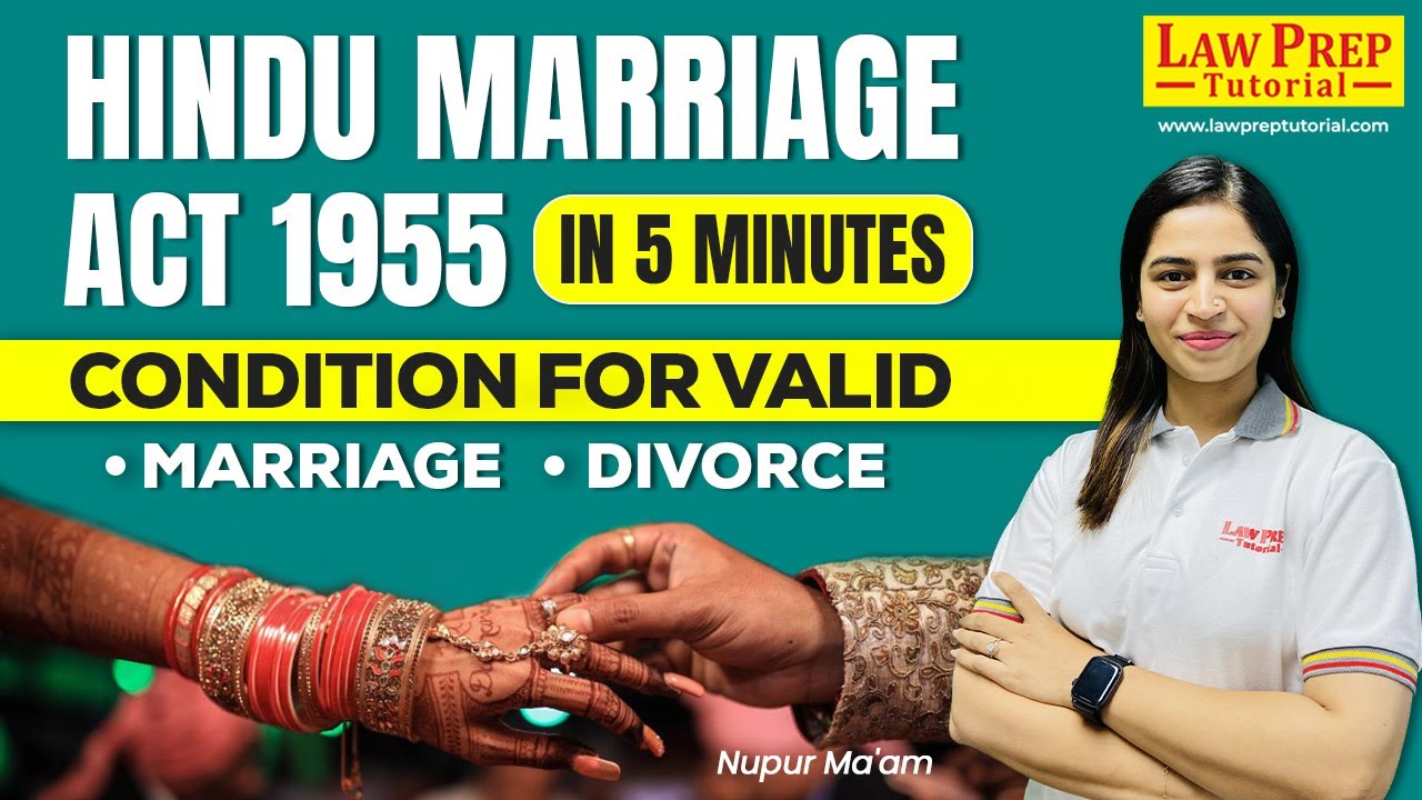 Hindu Marriage Act 1955 Explained in 5 Minutes | Everything About Hindu Marriage and Divorce