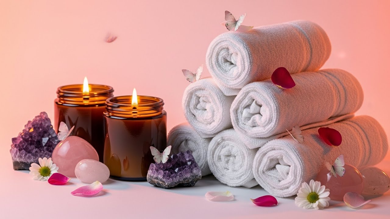 Healing Spa Atmosphere 🌿 Soft Relaxing Music for Sleep, Meditation & Anxiety Relief