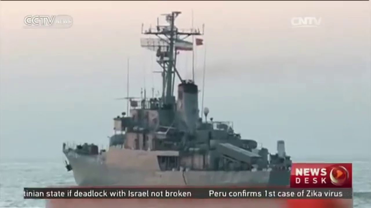 Iranian navy fires Noor cruise missles in drill