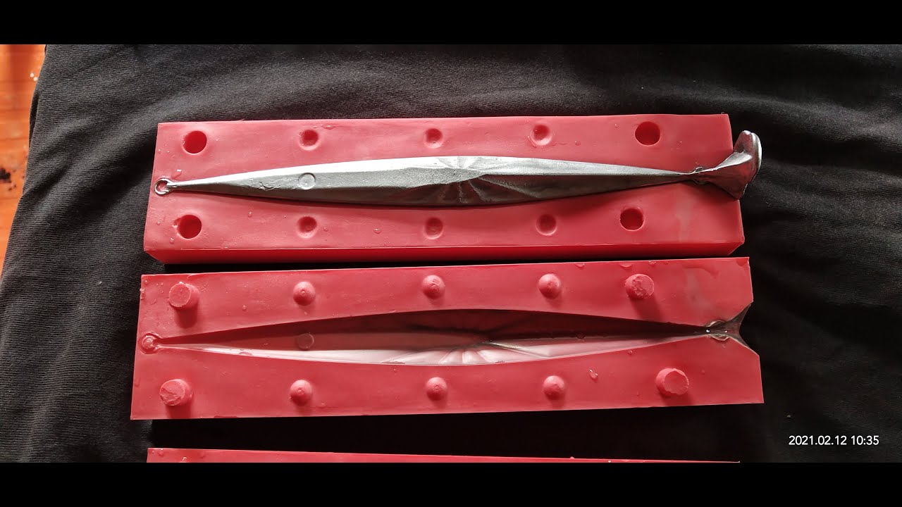 molding metal jig ISTIMEWA dari silicone rubber