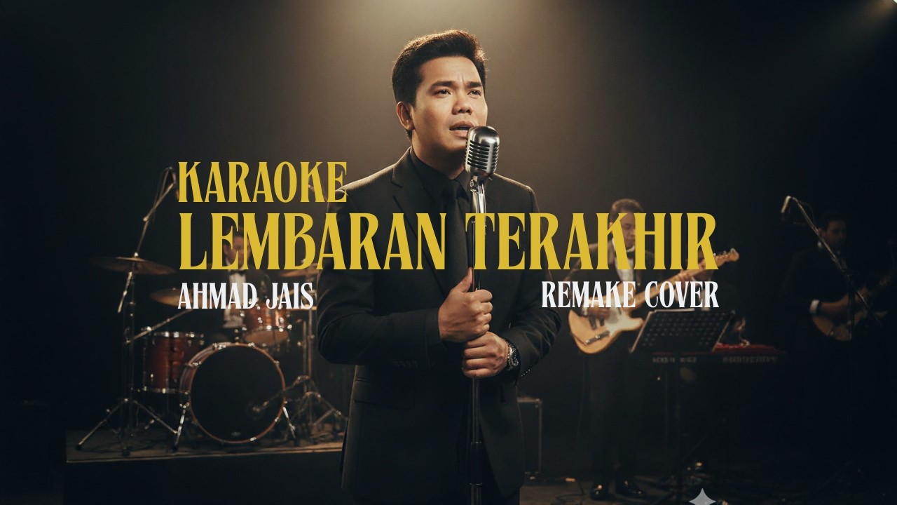 KARAOKE | Lembaran Terakhir | Ahmad Jais | Remake Cover