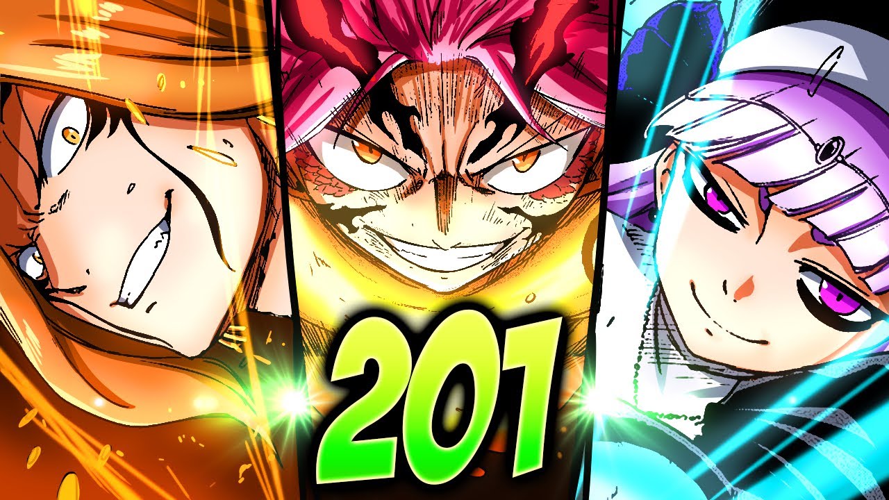 NATSU UNLEASHES DEMONIC DRAGON FIRE!? THE THREE WAY CLASH BEGINS (Fairy Tail 100 Years Quest 201)