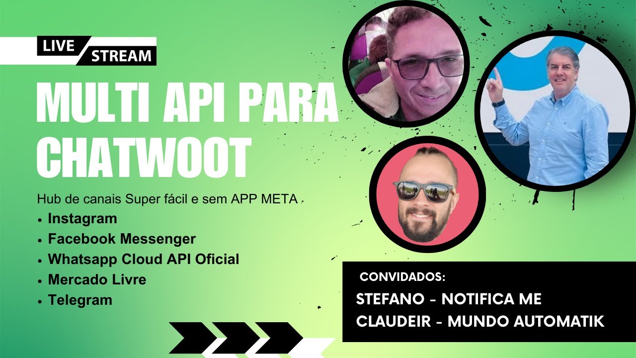 Atendimento 100% Integrado: WhatsApp, Mercado Livre, Instagram no Chatwoot!