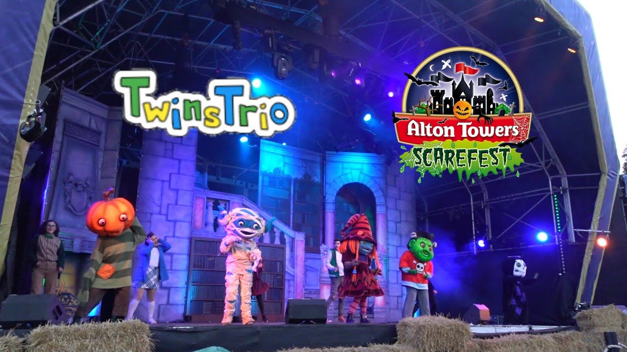 Alton Towers - Scarefest - Patch's Trick or Treat Party show in full - 25/10/2021