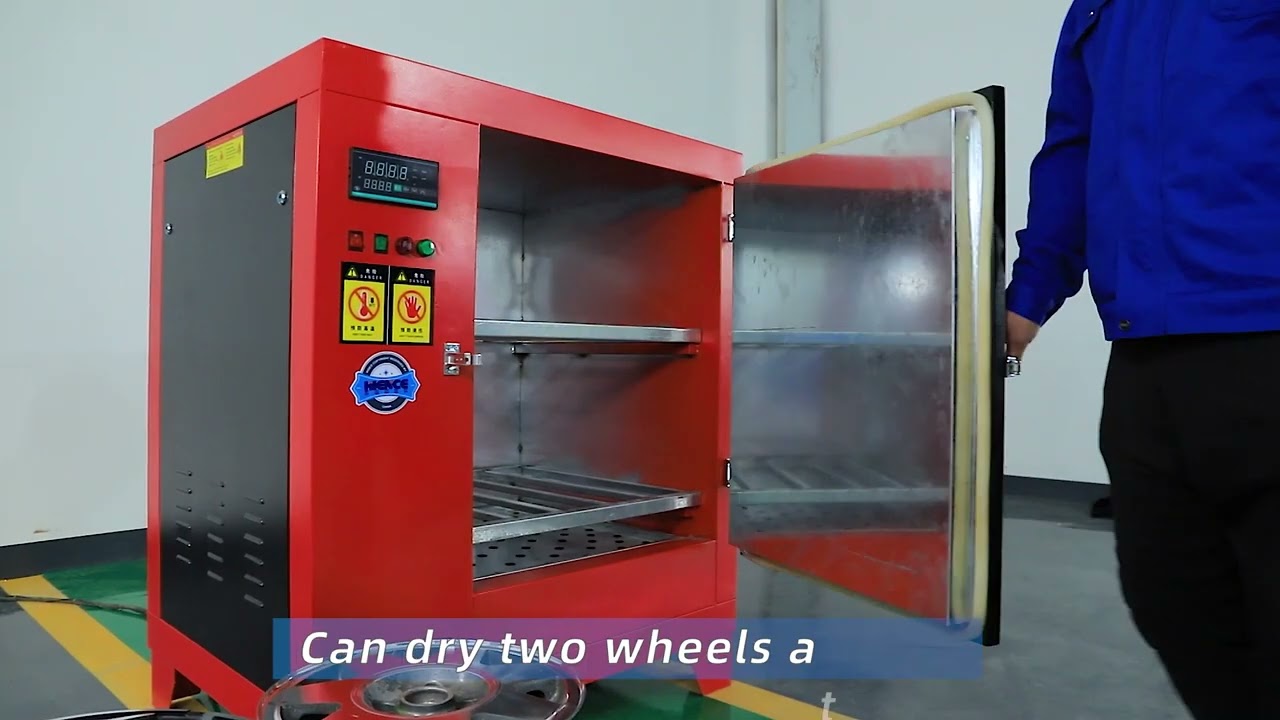 Powder coating wheel oven KX-102