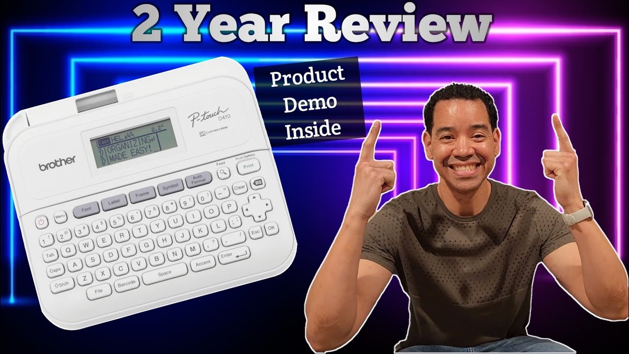 Brother P-Touch PT-D410 Label Maker | USB Connectivity & Advanced Label Printing