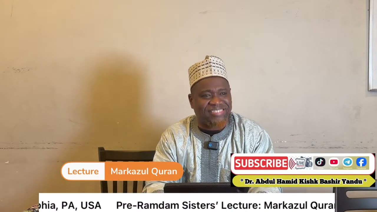 Pre-Ramdam Sisters’ Lecture: Markazul Quran, Philadelphia, PA, USA