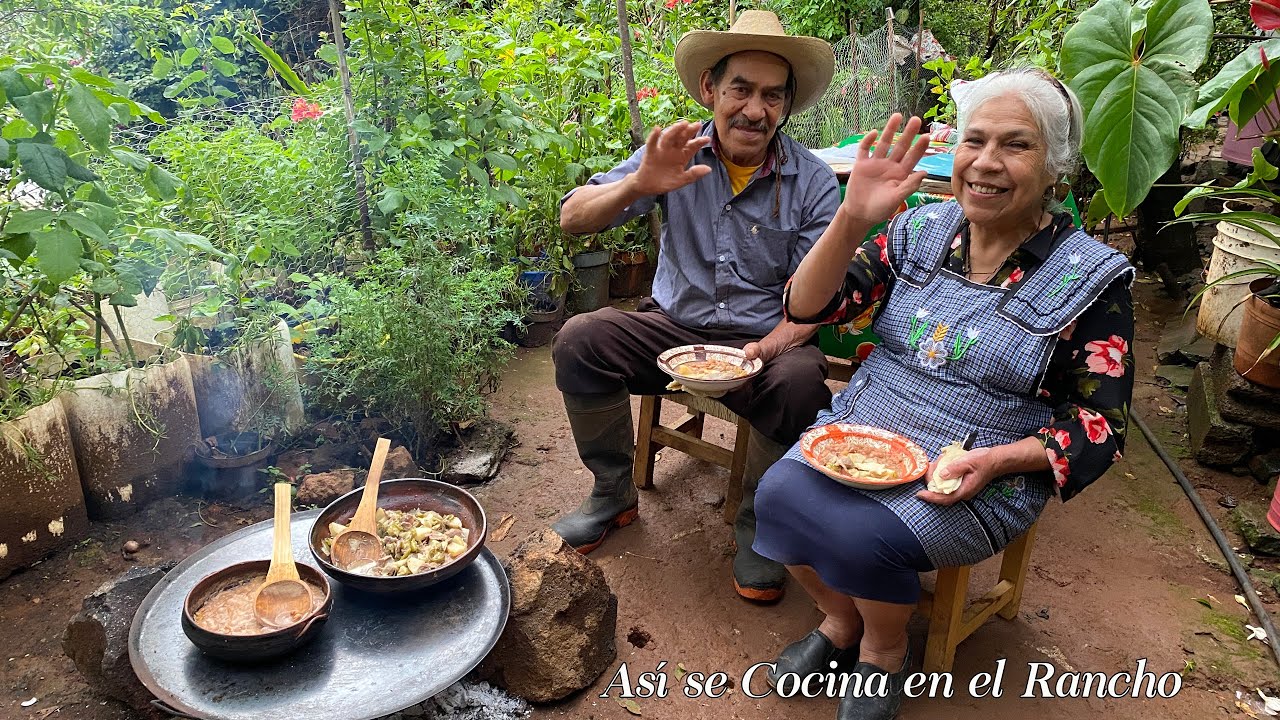 Mi Gonza y Yo les Preparamos una Receta muy Sabrosa Así se Cocina en el Rancho