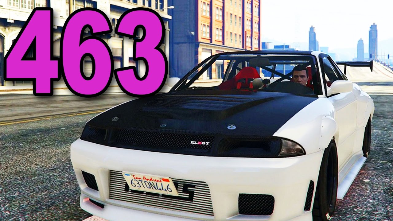 Grand Theft Auto 5 Multiplayer - Part 463 - NISSAN SKYLINE GT-R!