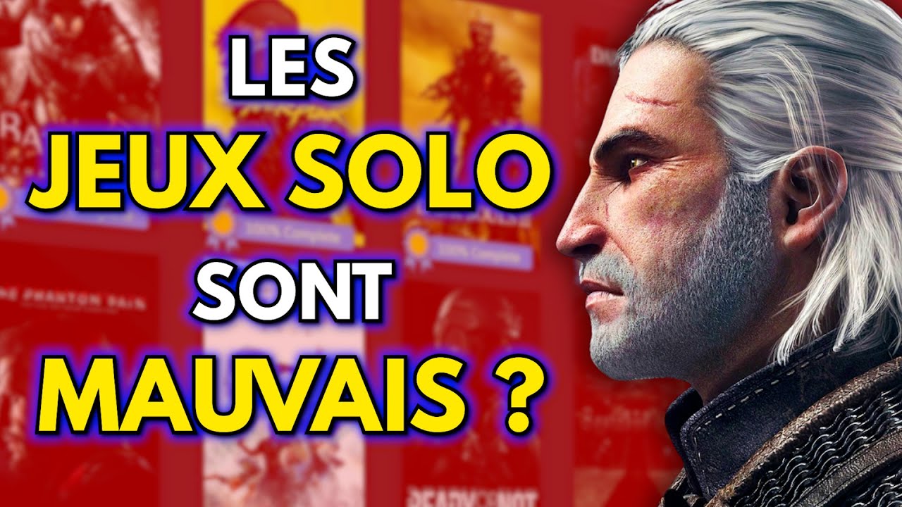 Pourquoi est-ce si DUR de jouer à des jeux solo ?