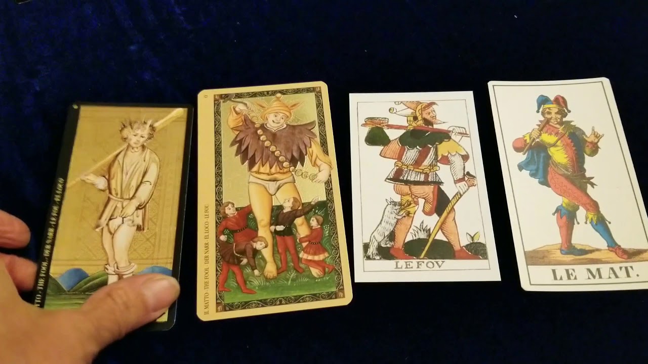 The Fool in the Marseille Tarot