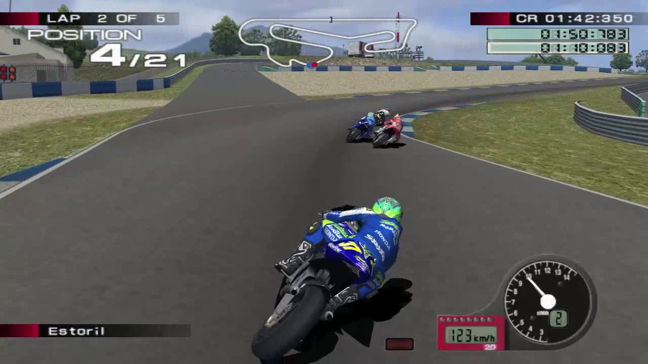 MotoGP 4 PS2 | Estoril | Honda RSW250 | Telefonica Movistar Junior
