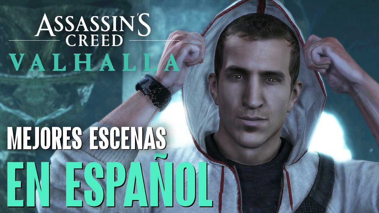 DESMOND MILES Habla sobre Ezio, Altair y Connor MEJORES ESCENAS ESPAÑOL Assassin´s Creed Valhalla