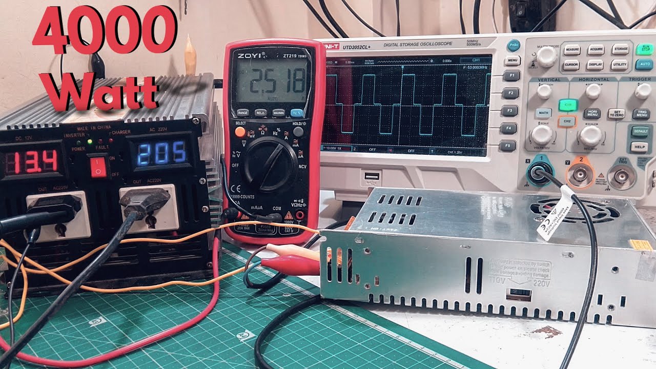 (Part 1) 4000 Watt Inverter اصلاح