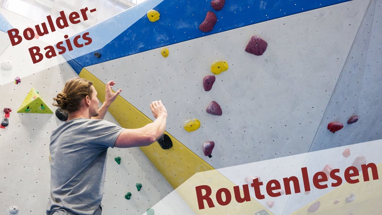 Boulder-Basics: Strategien zum Boulder/Routenlesen